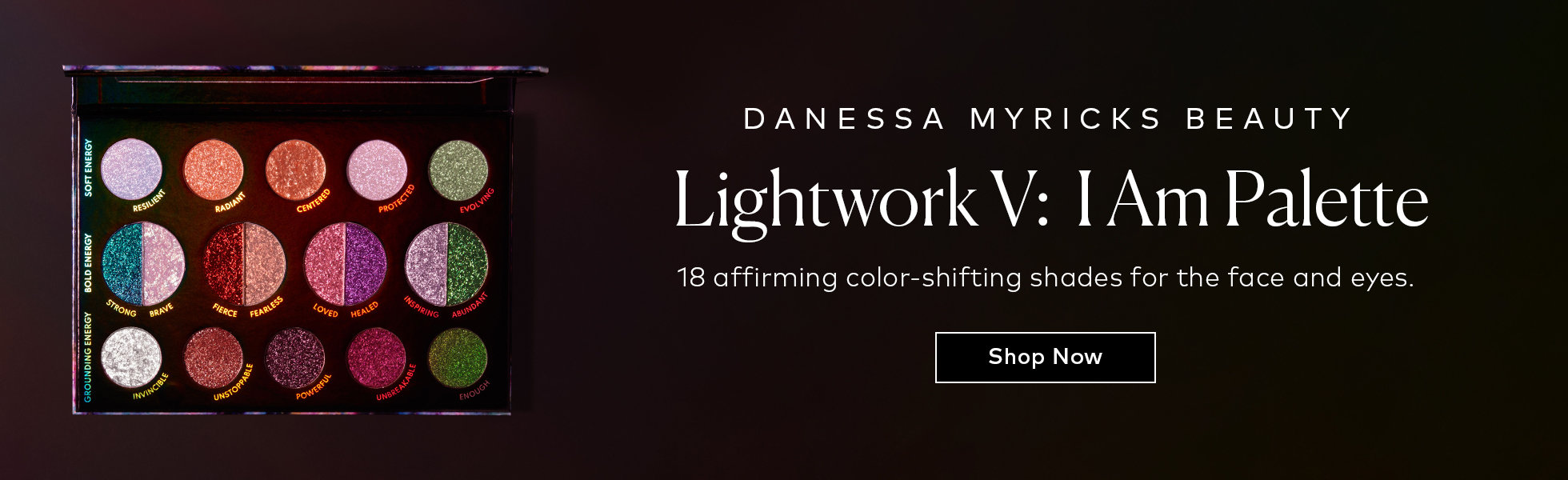 Shop the Danessa Myricks Beauty Lightwork V: I Am Palette on Beautylish.com!